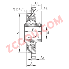 INA?�������Ԫ RMEY30-N, ���ĸ���˨�׵ķ������������Ԫ�������� ����͹�����Ȧ��ƽͷ�ݶ��� R ���ܷ�