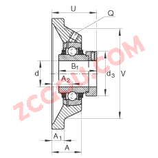 INA?�������Ԫ TCJ60-N, ���ĸ���˨�׵ķ������������Ԫ��������ƫ����Ȧ��T ���ܷ�