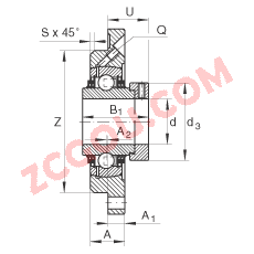 INA?�������Ԫ TME60-N, ���ĸ���˨�׵ķ������������Ԫ������͹���������ƫ����Ȧ��T ���ܷ�
