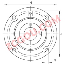 INA?�������Ԫ TFE25, ���ĸ���˨�׵ķ������������Ԫ������͹���������ƫ����Ȧ��T ���ܷ�