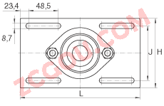 INA?��װʽ�������Ԫ MSTU30, �ְ����������ƫ����Ȧ������������У�P���ܷ⣬�����󻬽ṹ