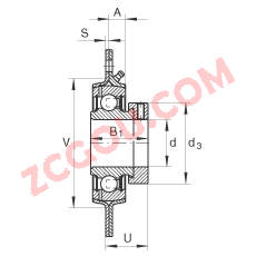 INA?�������Ԫ GRA50, ������/�ĸ���˨�׵ķ������������Ԫ����ѹ�ְ壬ƫ����Ȧ��P ���ܷ�