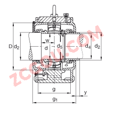 FAG?ֱ��ʽ����� LOE219-N-BF-L, ��Բ���׵��ʷֵ��Ĺ�����У��Թ��ܷ⣬����