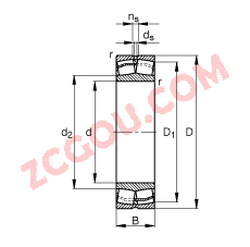 FAG?Ĺ 23026-E1-TVPB,  DIN 635-2 ׼Ҫߴ