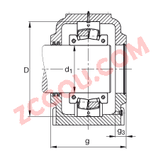 FAGֱ��ʽ����� SD564-N-FZ-AL-L + 222SM300-MA, �ʷֵĵ��Ĺ�����У�ëձ�ܷ⣬֬��