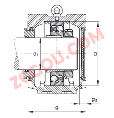 FAGֱ��ʽ����� SNV240-L + 2322-K-M-C3 + H2322 + TSV522, ���� DIN 736/DIN737 ��׼����Ҫ�ߴ磬�ʷ֣���׶�׺ͽ����׵��Ե�������У��Թ��ܷ⣬֬������