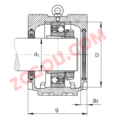 FAGֱʽ SNV240-L + 1322-K-M-C3 + H322X315 + FSV522,  DIN 736/DIN737 ׼Ҫߴ磬ʷ֣׶׺ͽ׵ԵУëձܷ⣬֬