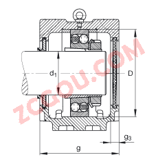 FAGֱʽ SNV215-L + 2320-K-M-C3 + H2320X311 + DHV620X311,  DIN 736/DIN737 ׼Ҫߴ磬ʷ֣׶׺ͽ׵ԵУVȦܷ⣬֬