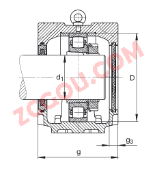 FAGֱʽ SNV270-L + 20230-K-MB-C3 + H3030X503 + FSV530X503,  DIN 736/DIN737 ׼Ҫߴ磬ʷ֣׶׺ͽ׵ĵĹУëձܷ⣬֬