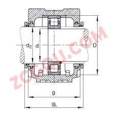 FAGֱʽ SNV150-L + 20217-MB + TSV217,  DIN 738/DIN739 ׼Ҫߴ磬ʷ֣Բ׺ͽ׵ĹιУԹܷ⣬֬