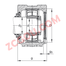 FAGֱʽ SNV160-L + 21315-E1 + TCV315,  DIN 738/DIN739 ׼Ҫߴ磬ʷ֣Բ׺ͽ׵ĵĹУTaconite ܷ⣬֬