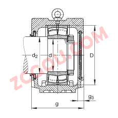FAGֱ��ʽ����� SNV260-L + 22324-E1 + DHV224, ���� DIN 738/DIN739 ��׼����Ҫ�ߴ磬�ʷ֣���Բ���׺ͽ����׵ĵ��Ĺ�����У�V ��Ȧ�ܷ⣬֬������